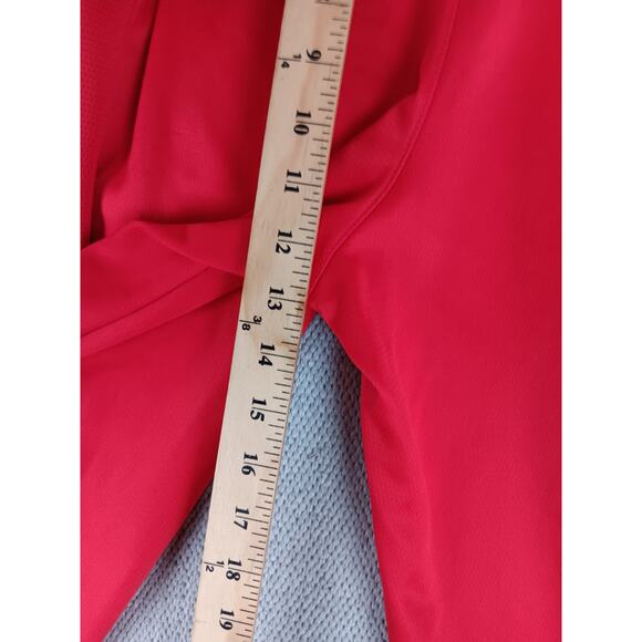 Nike Dri-fit Rivalry Warm Up Pant Womens X-Small Red/White Snap Leg Performance - Picture 14 of 16